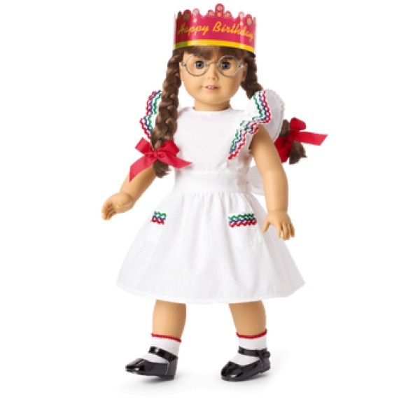 NEW Molly’s Party Pinafore Dress and Birthday Crown with...